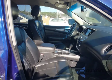 2017 Nissan Pathfinder Sl из США, поврежденный, VIN 5N1DR2MM5HC681746